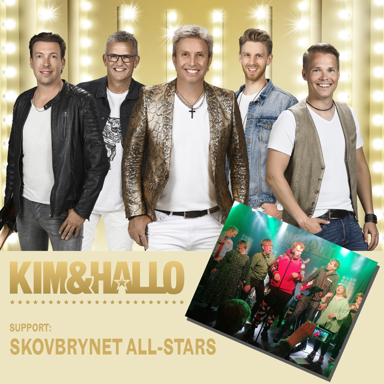 KIM & HALLO - support: Skovbrynet All-Stars