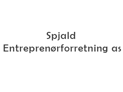 Spjald Entreprenørforretning